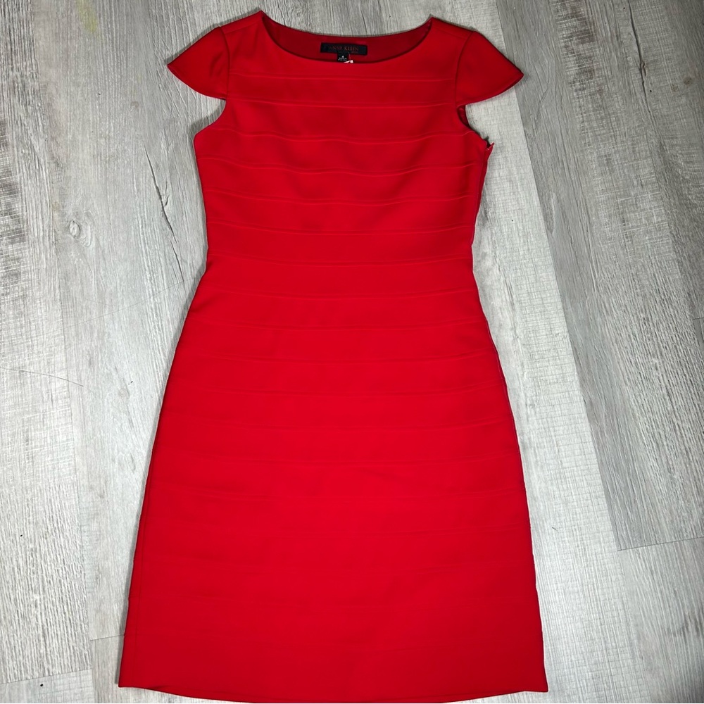 Anne Klein Scarlet Mini Dress